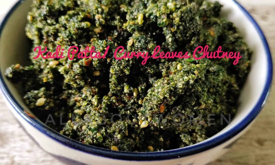 Curry leaves Chutney