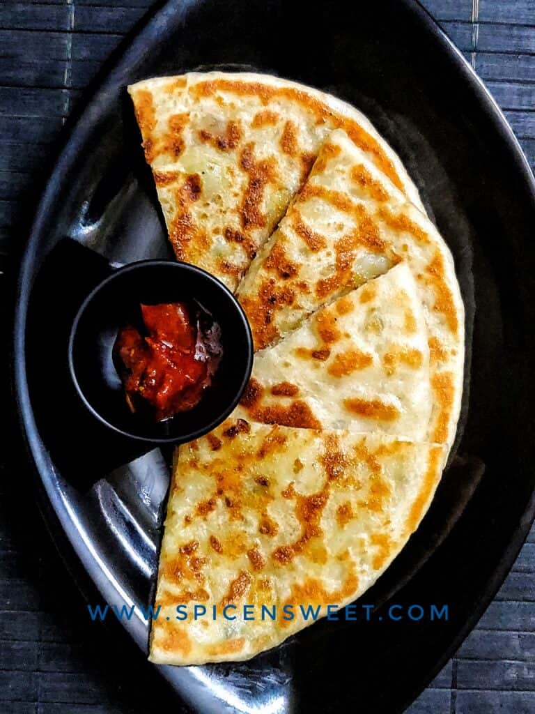 Stuff Bread Kulcha recipe