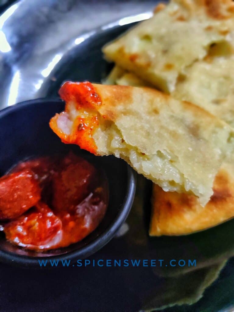 Stuff Bread Kulcha recipe