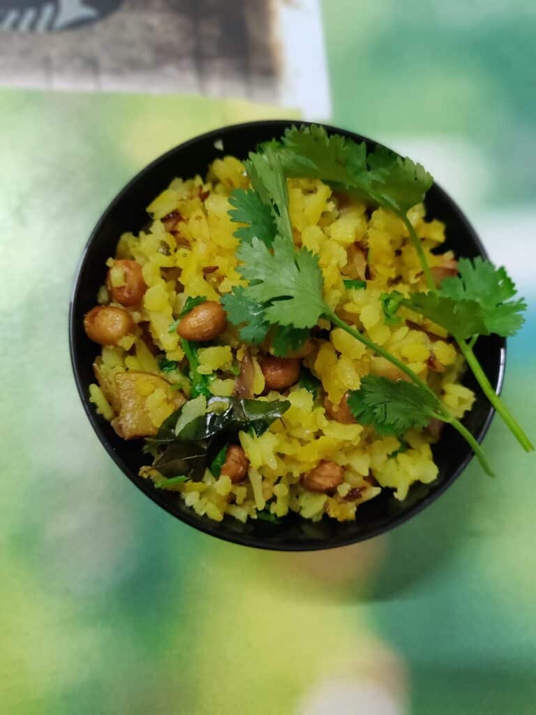 Poha ( Brown Rice poha) recipe | SpicenSweet