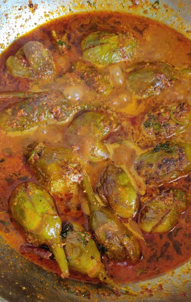 Bharva Baigan/Brinjal curry