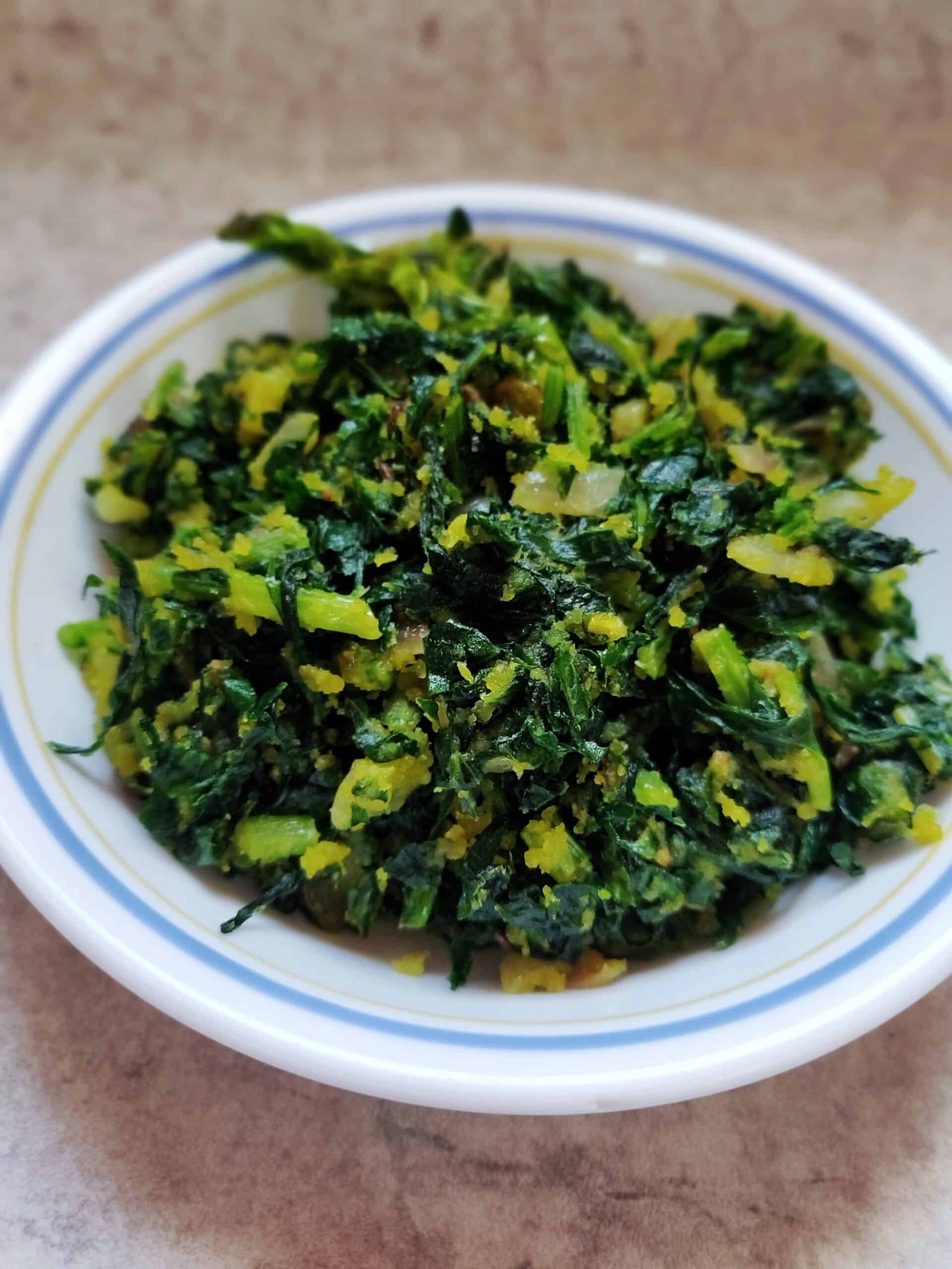 Mooli ka saag | SpicenSweet